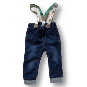 Carrot Suspender Jeans